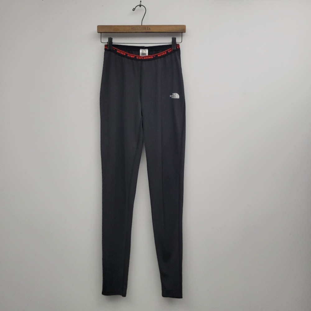 Northface Womens Leggings Baselayer Black Sz XS